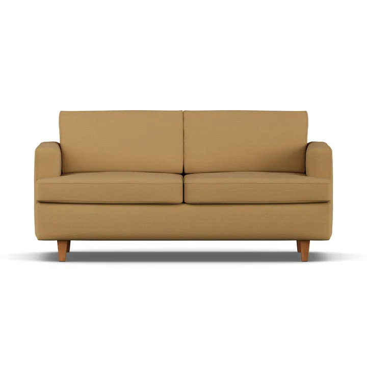 Binga 2,5-sits bäddsoffa - Same Ochre 6676-mörkbetsad ask - 1898