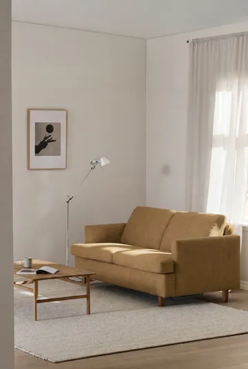 Binga 2,5-sits bäddsoffa - Same Ochre 6676-mörkbetsad ask - 1898