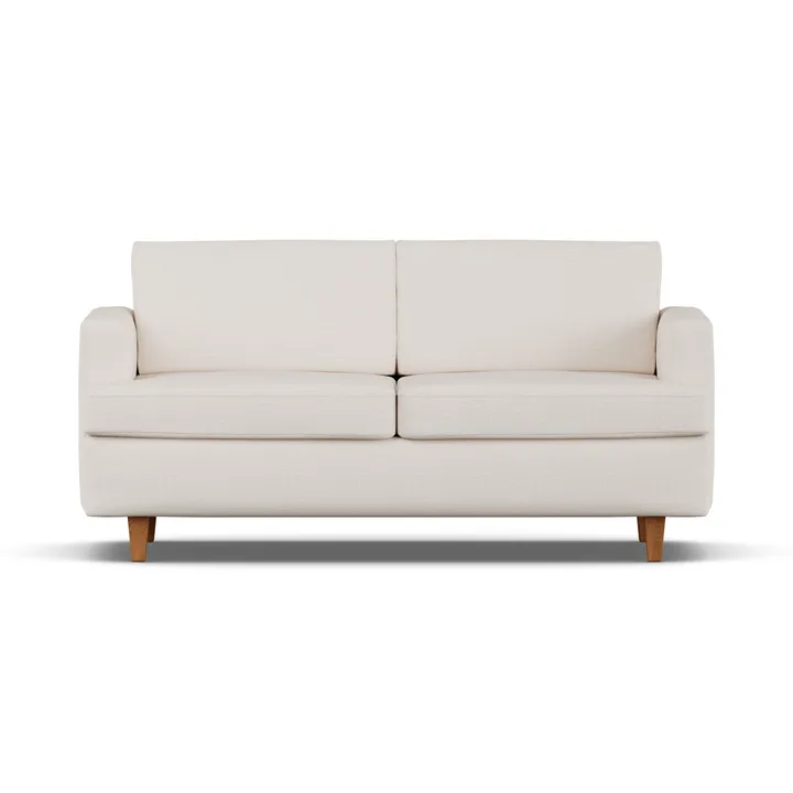 Binga 2,5-sits bäddsoffa - Same Off White 6671-mörkbetsad ask - 1898