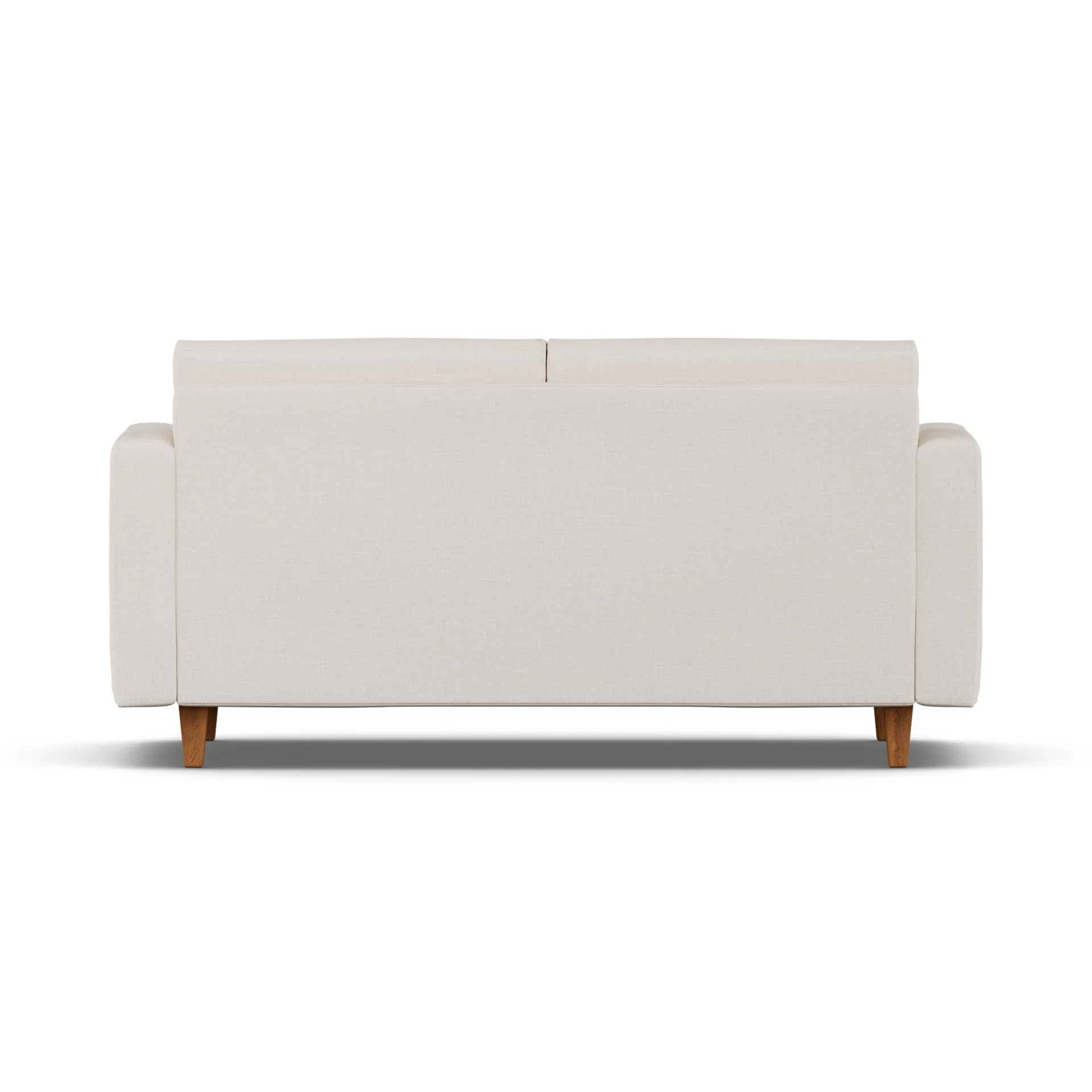 Binga 2,5-sits bäddsoffa, Same Off White 6671-mörkbetsad ask 1898