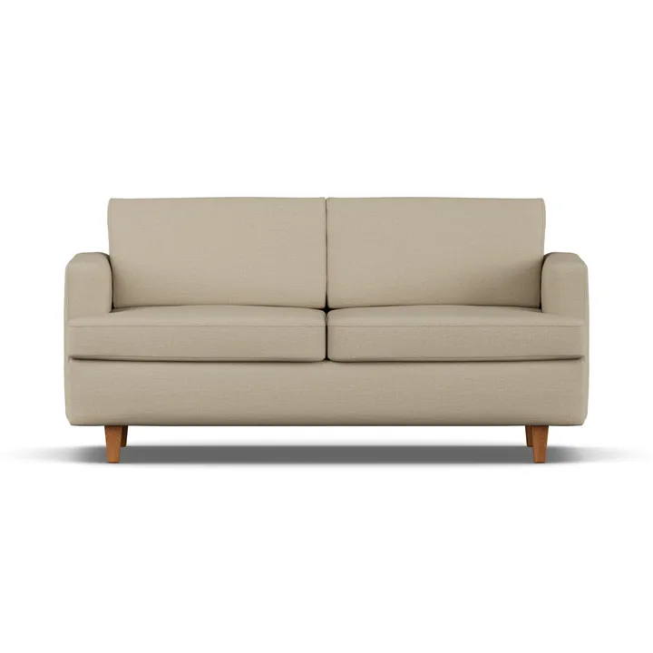 Binga 2,5-sits bäddsoffa - Same Sand 6672-mörkbetsad ask - 1898