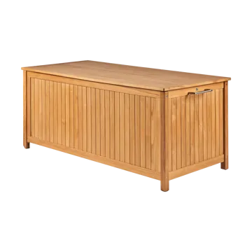 Bjärknäs dynbox med hjul L 180x85x75 cm - Teak - 1898