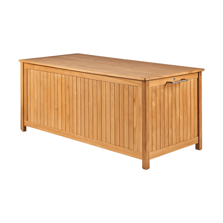 Bjärknäs dynbox med hjul L 180x85x75 cm - Teak - 1898