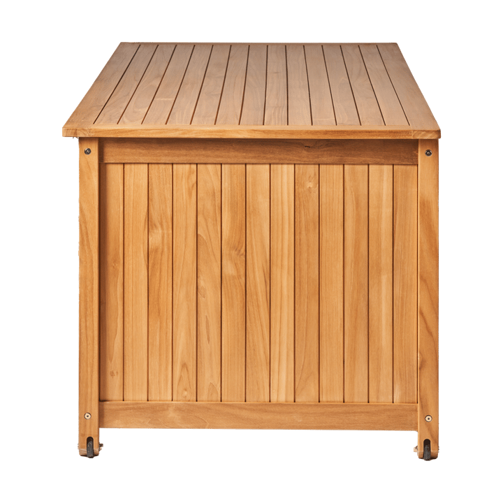 Bjärknäs dynbox med hjul L 180x85x75 cm - Teak - 1898