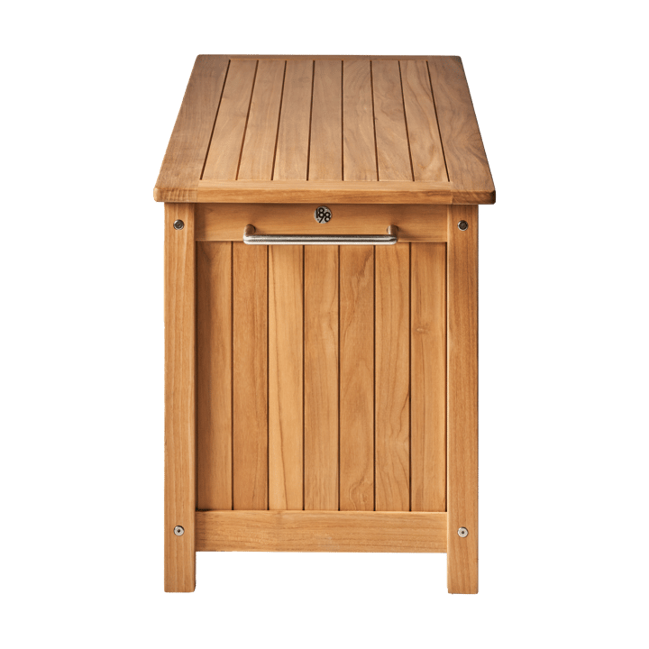 Bjärknäs dynbox med hjul S 130x50x60 cm - Teak - 1898