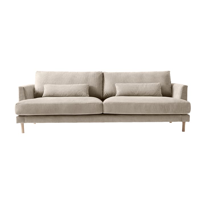 Bredhult 3 sits soffa vitoljade ekben - Jump 1956 Beige - 1898