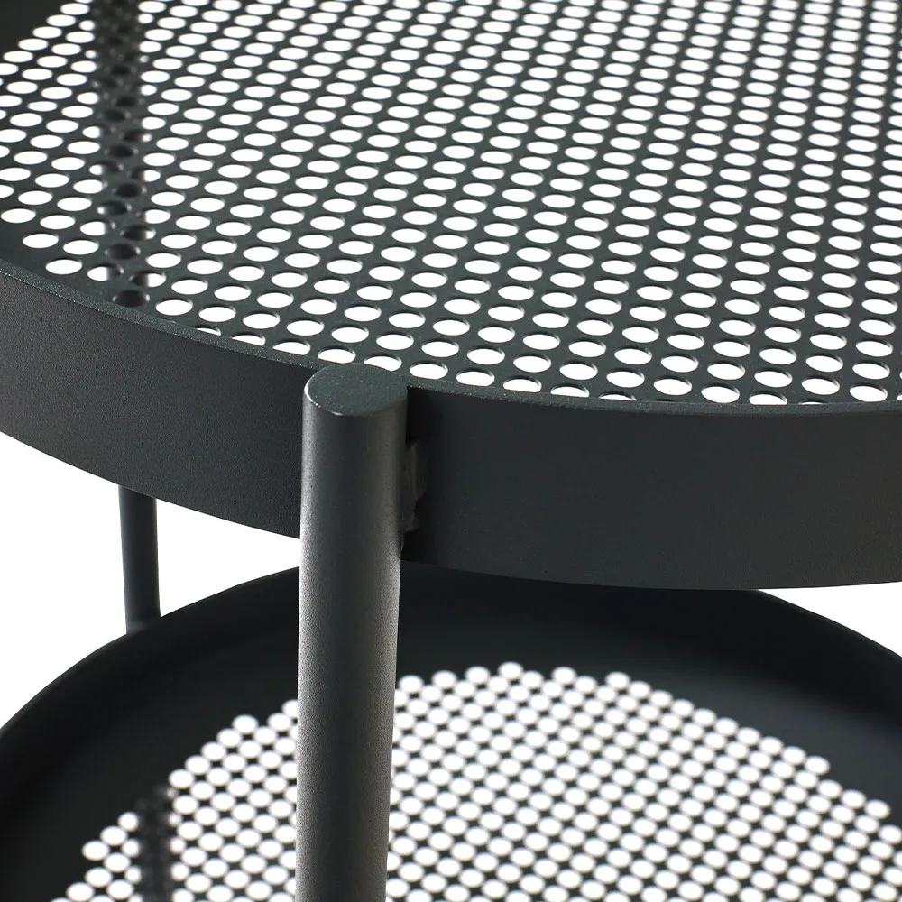 Furen sidobord, Mörkgrå-förzinkad-fasta skivor 1898