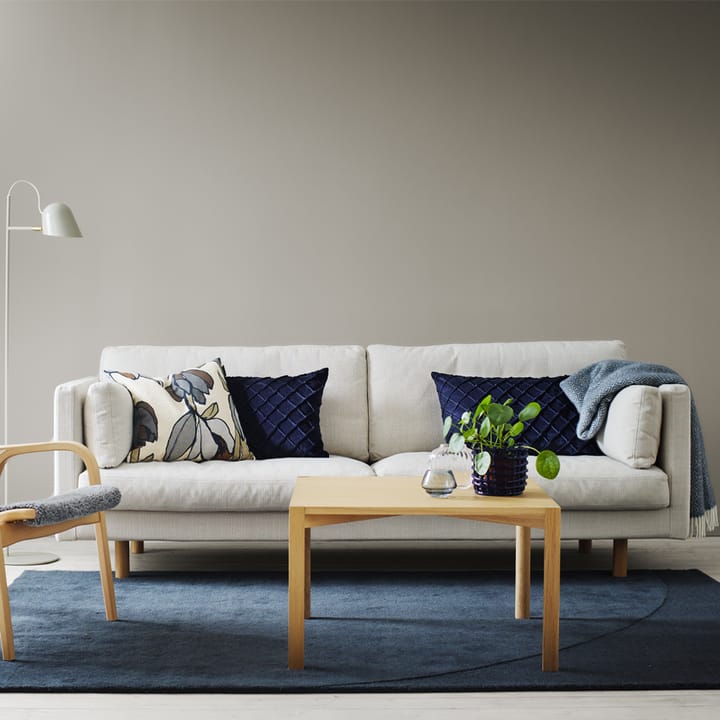 Haga 3 sits soffa, Sevilla Cognac 4003-ljus ek 1898