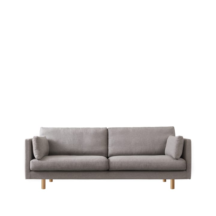 Haga 3 sits soffa - tyg main line flax 26 camden, ben i ljus ek - 1898