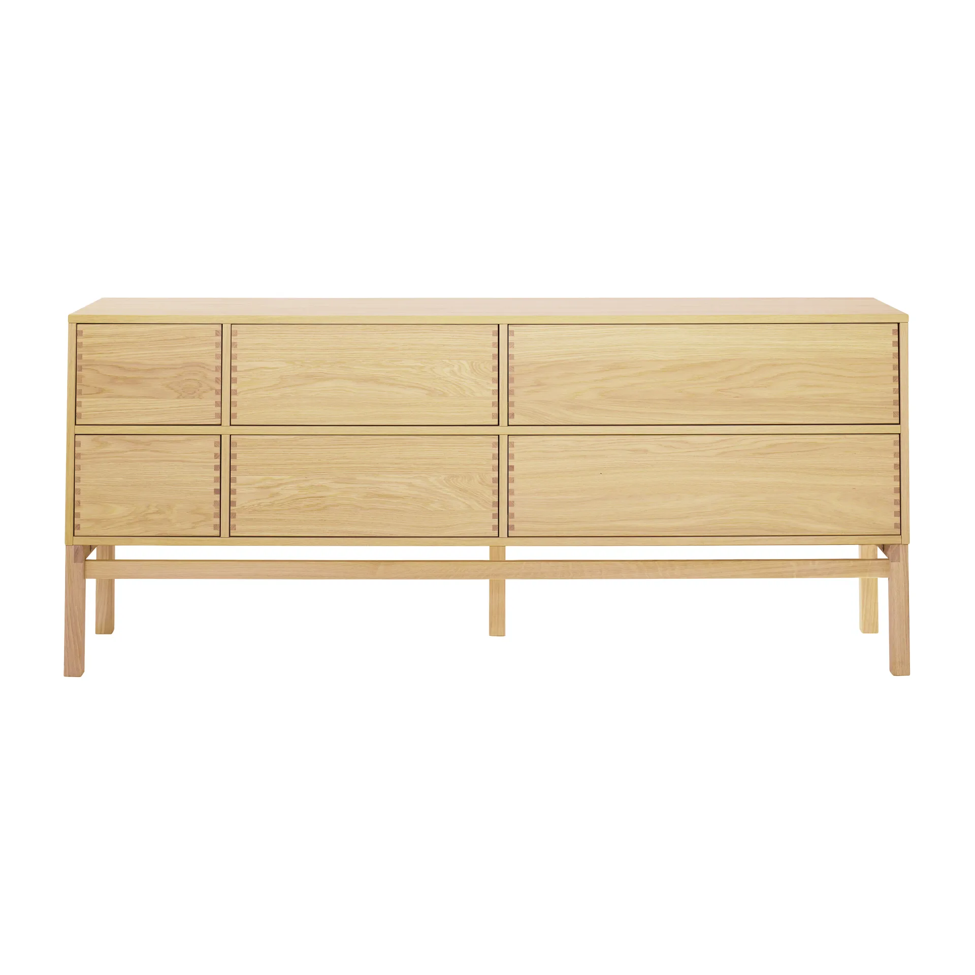 Hylte sideboard 6 lådor 172x73 cm, Ek 1898