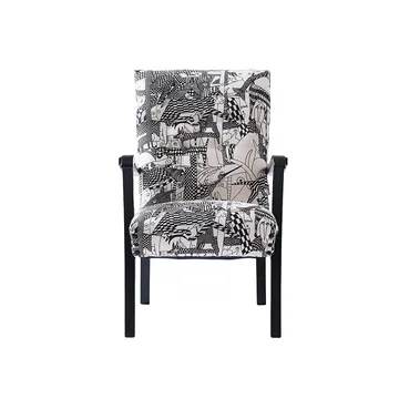 Kalle barnfåtölj - Frösö handtryck-svartbetsad - 1898