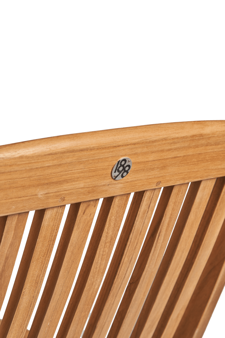 Långö trädgårdsstol, Teak 1898