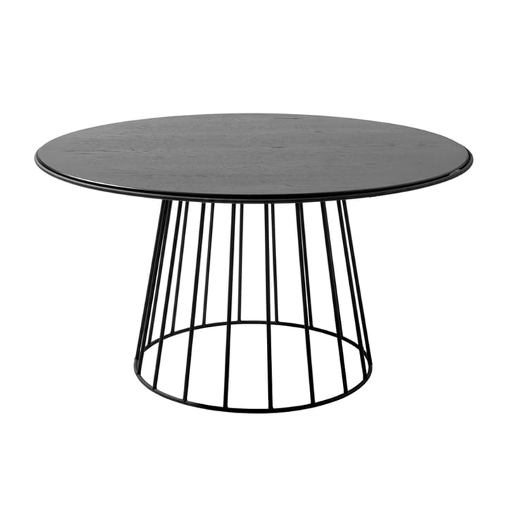 Lidhem soffbord Ø90 cm - Svartlackerad ek - 1898