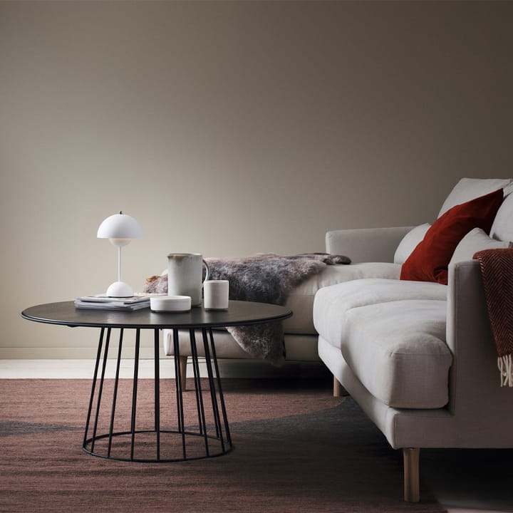 Lidhem soffbord Ø90 cm - Svartlackerad ek - 1898