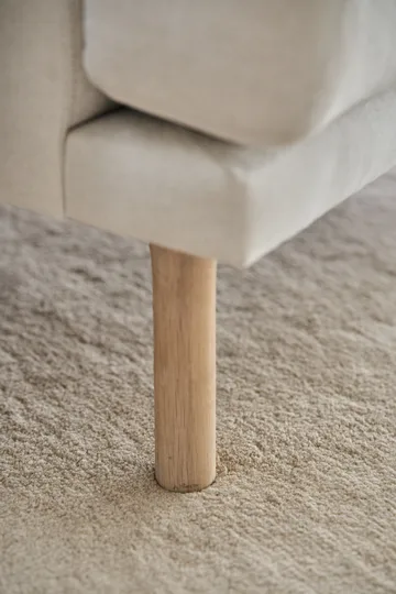 Lidnäs fåtölj - Caleido Beige 9600-vitoljad ek - 1898