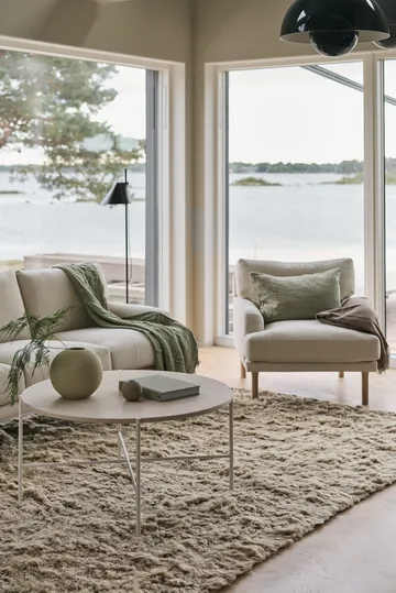 Lidnäs fåtölj - Caleido Beige 9600-vitoljad ek - 1898