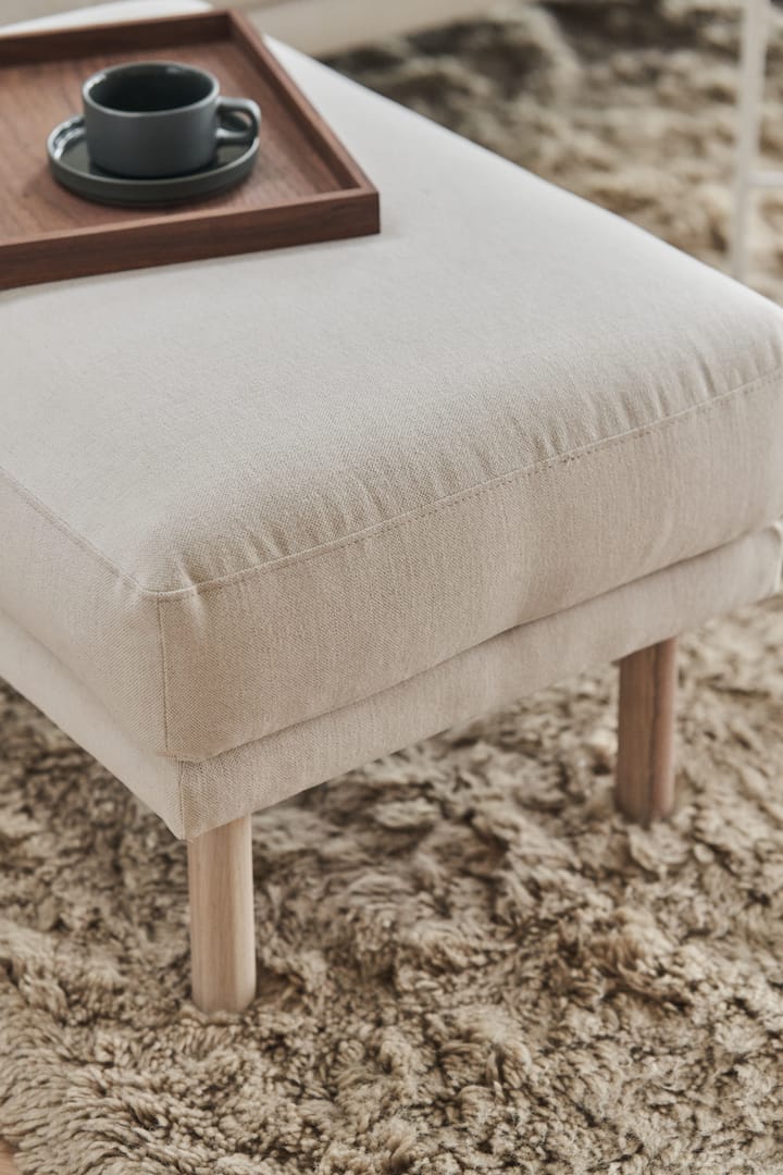 Lidnäs fotpall, Caleido beige 1898