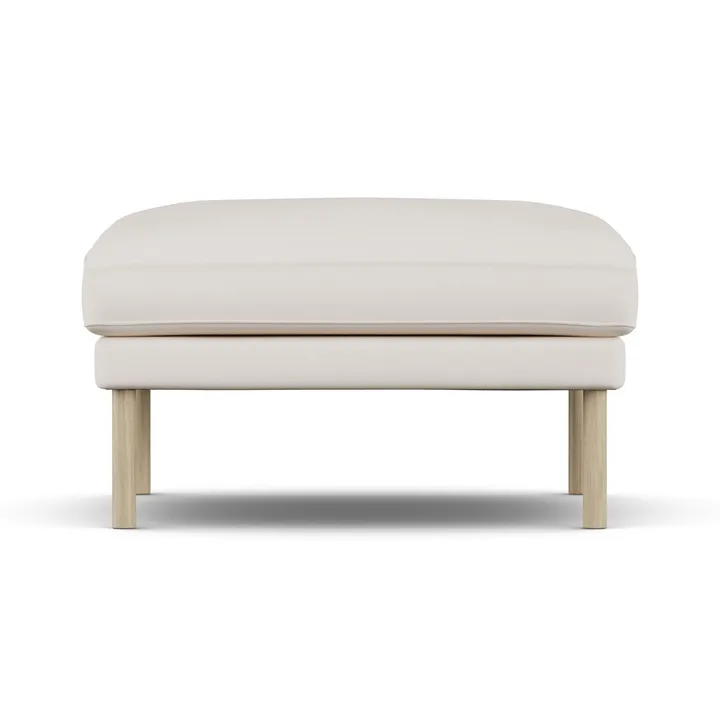 Linnevik fotpall - Caleido Beige 9600-vitoljad ek - 1898
