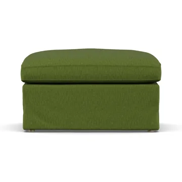 Linnevik fotpall - Luiza Green 3975-vitoljad ek, med kappa - 1898
