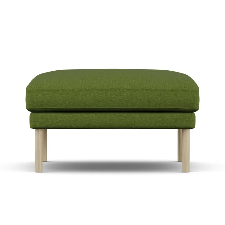 Linnevik fotpall - Luiza Green 3975-vitoljad ek - 1898