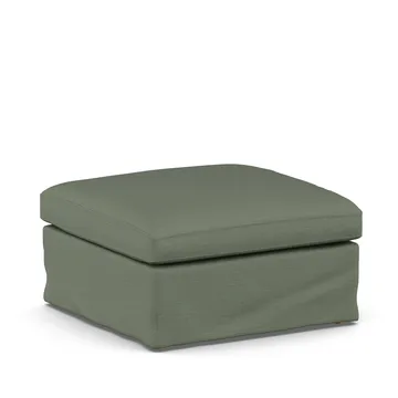 Linnevik fotpall - Same Forest 6677-vitoljad ek, med kappa - 1898