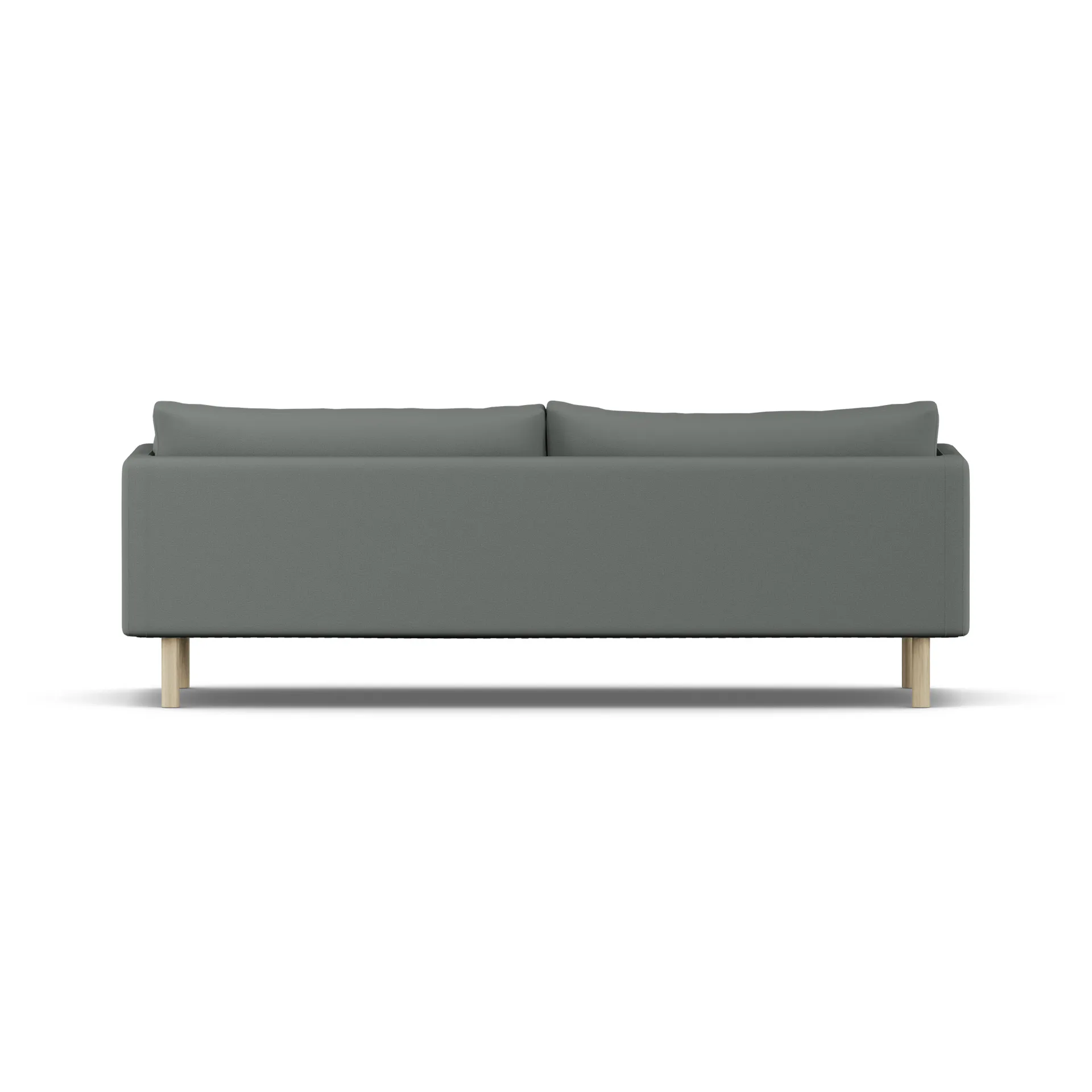 Linnevik soffa, Caleido Grey 1240-vitoljad ek, 4-sits, utan kappa 1898