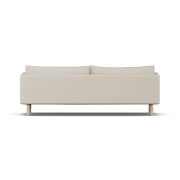 Linnevik soffa - Jump Beige 1956-vitoljad ek, 4-sits, utan kappa - 1898