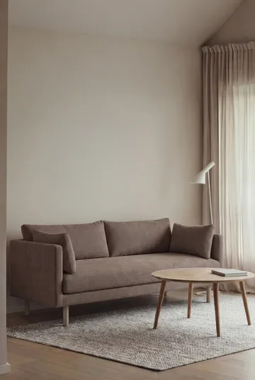 Linnevik soffa - Jump Brown 1955 1955-vitoljad ek, 2-sits - 1898