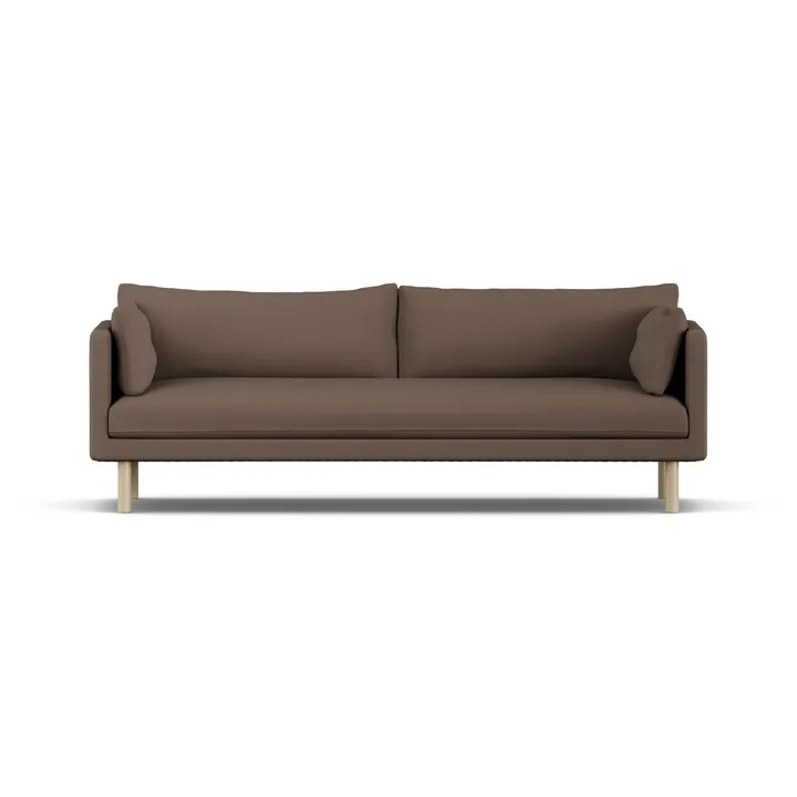 Linnevik soffa - Jump Brown 1955 1955-vitoljad ek, 4-sits - 1898