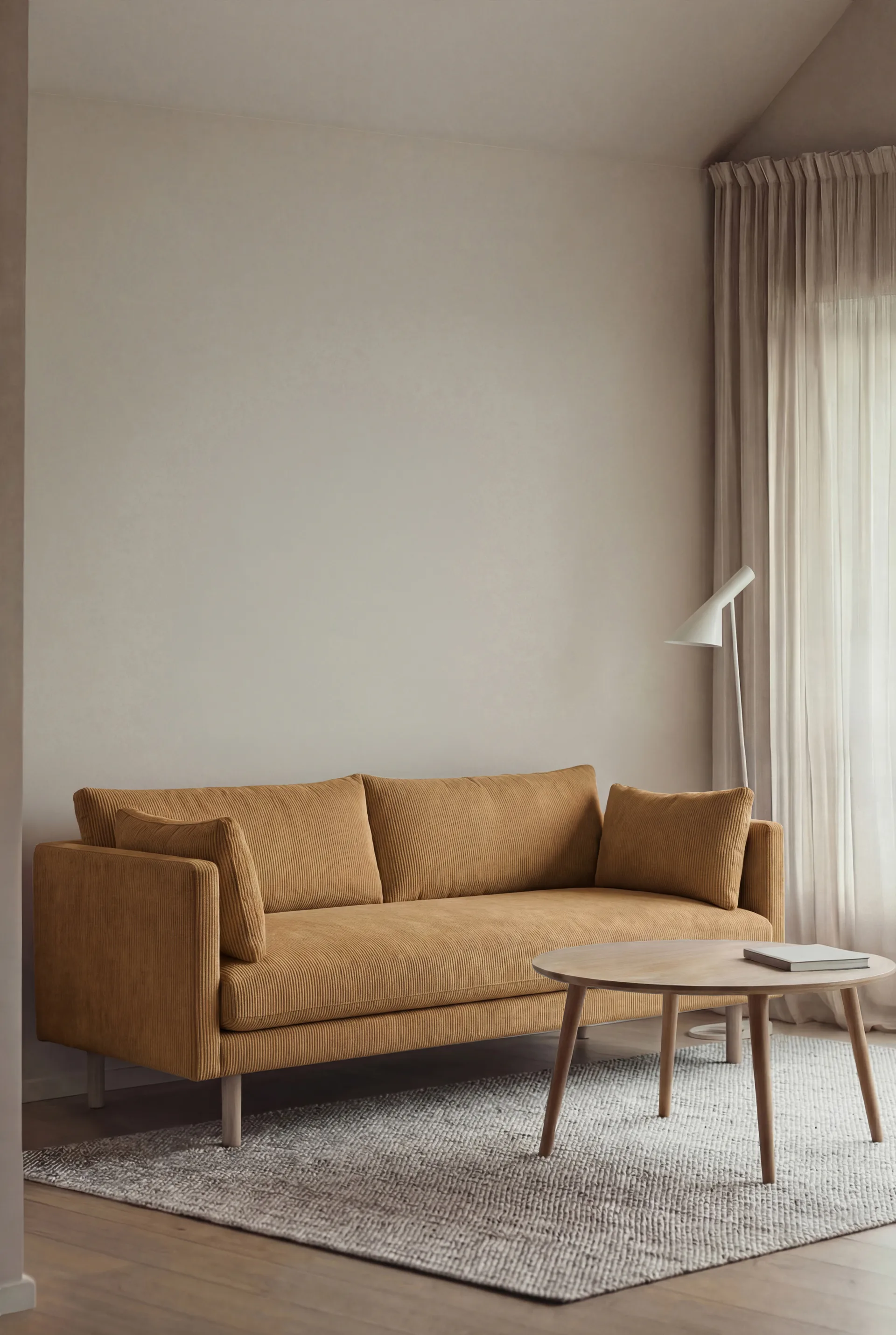 Linnevik soffa, Jump Honey 1959-vitoljad ek, 2-sits 1898