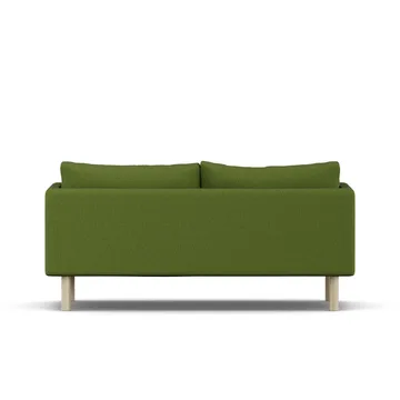 Linnevik soffa - Luiza Green 3975-vitoljad ek, 2-sits - 1898