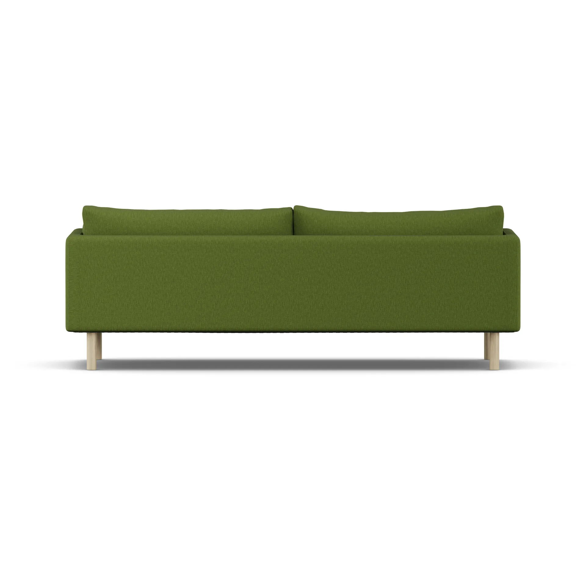 Linnevik soffa, Luiza Green 3975-vitoljad ek, 4-sits, utan kappa 1898