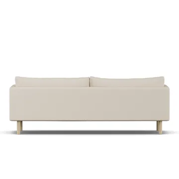 Linnevik soffa - Same Beige 6670-vitoljad ek, 4-sits - 1898