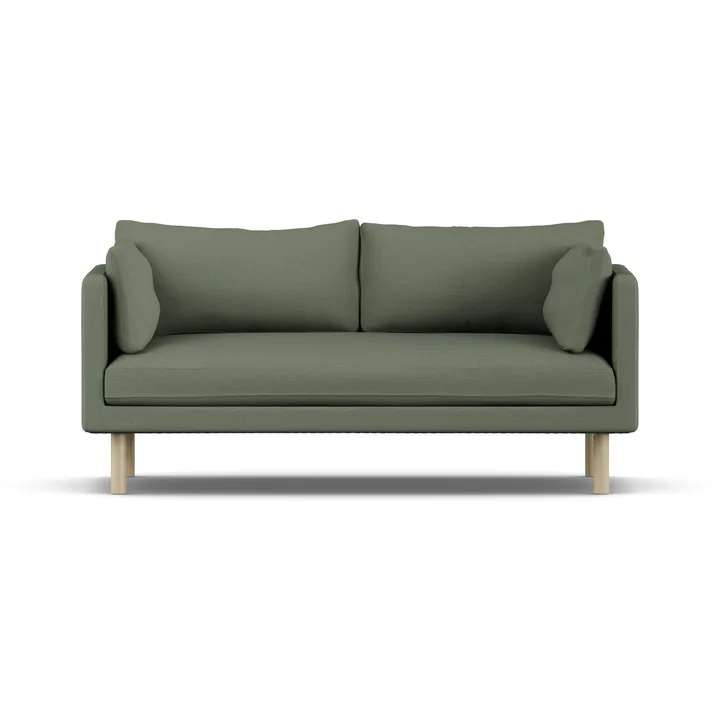 Linnevik soffa - Same Forest 6677-vitoljad ek, 2-sits - 1898