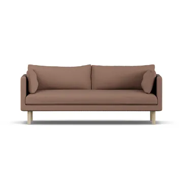 Linnevik soffa - Same Rust 6675-vitoljad ek, 3-sits, utan kappa - 1898
