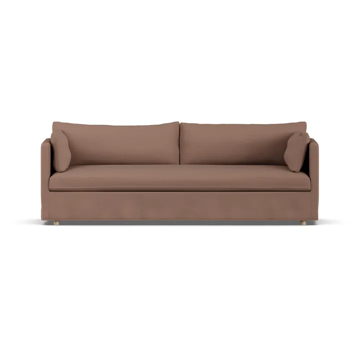 Linnevik soffa - Same Rust 6675-vitoljad ek, 4-sits, med kappa - 1898