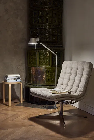 Loholm fåtölj med snurrfunktion - Bern Beige 0341 - 1898