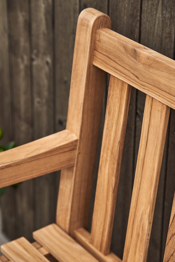 Lövhult trädgårdssoffa, Teak 1898