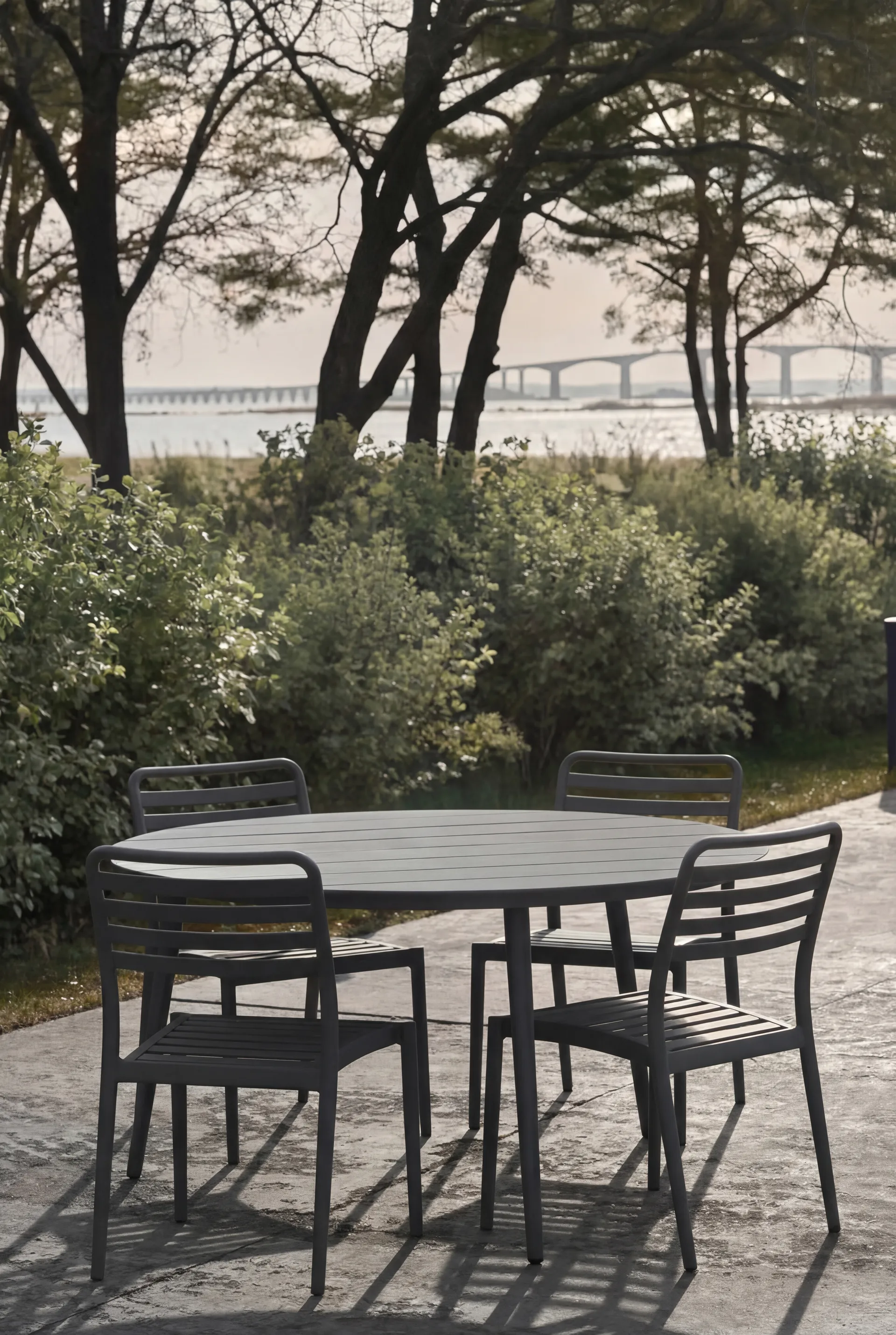 Marsala matbord, Anthracite, Ø140 cm 1898