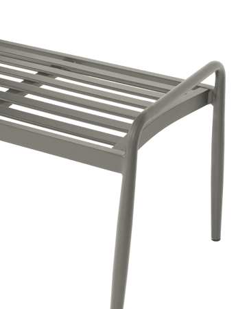 Messina bänk 51x124 cm - Taupe - 1898