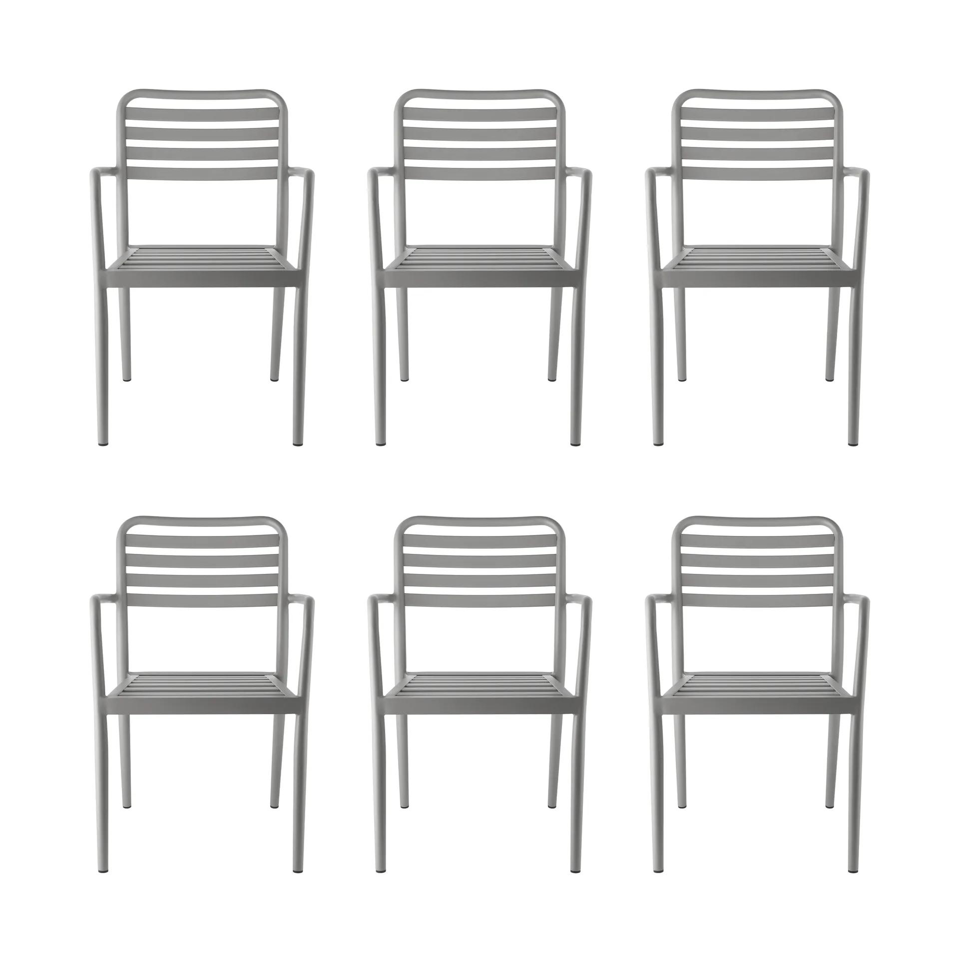 Messina karmstol, Taupe, 6-pack,  1898