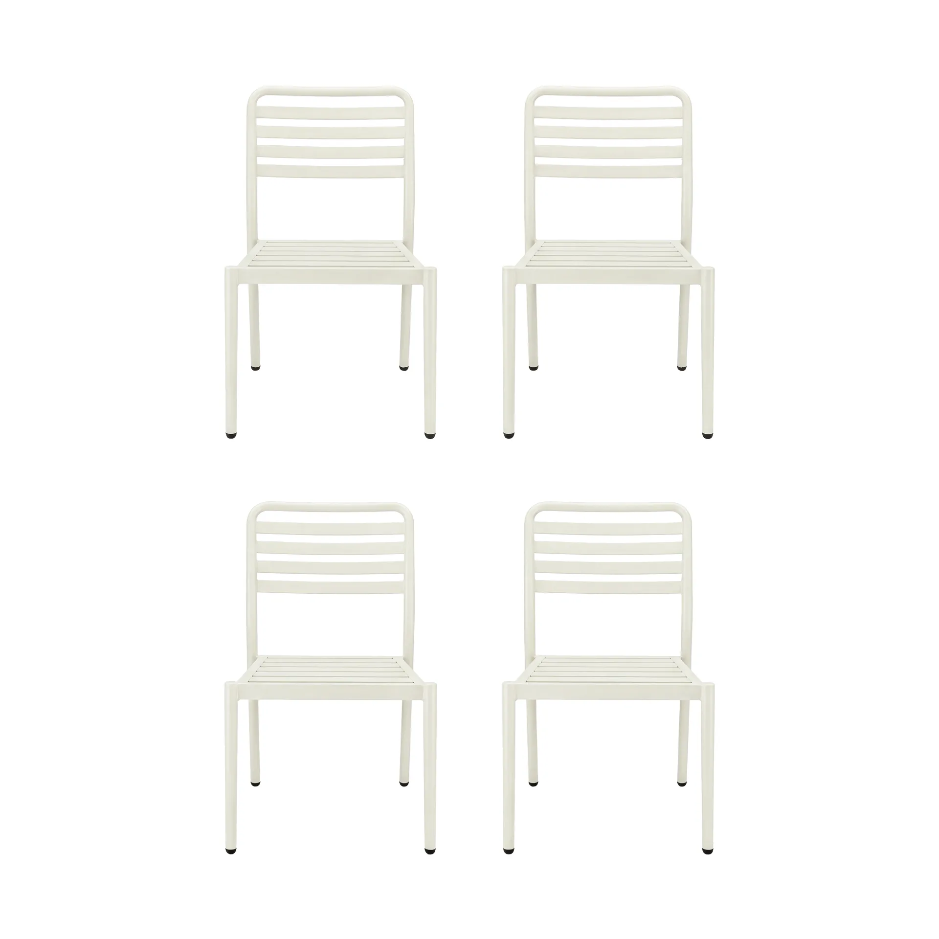 Messina stol, Off white, 4-pack,  1898