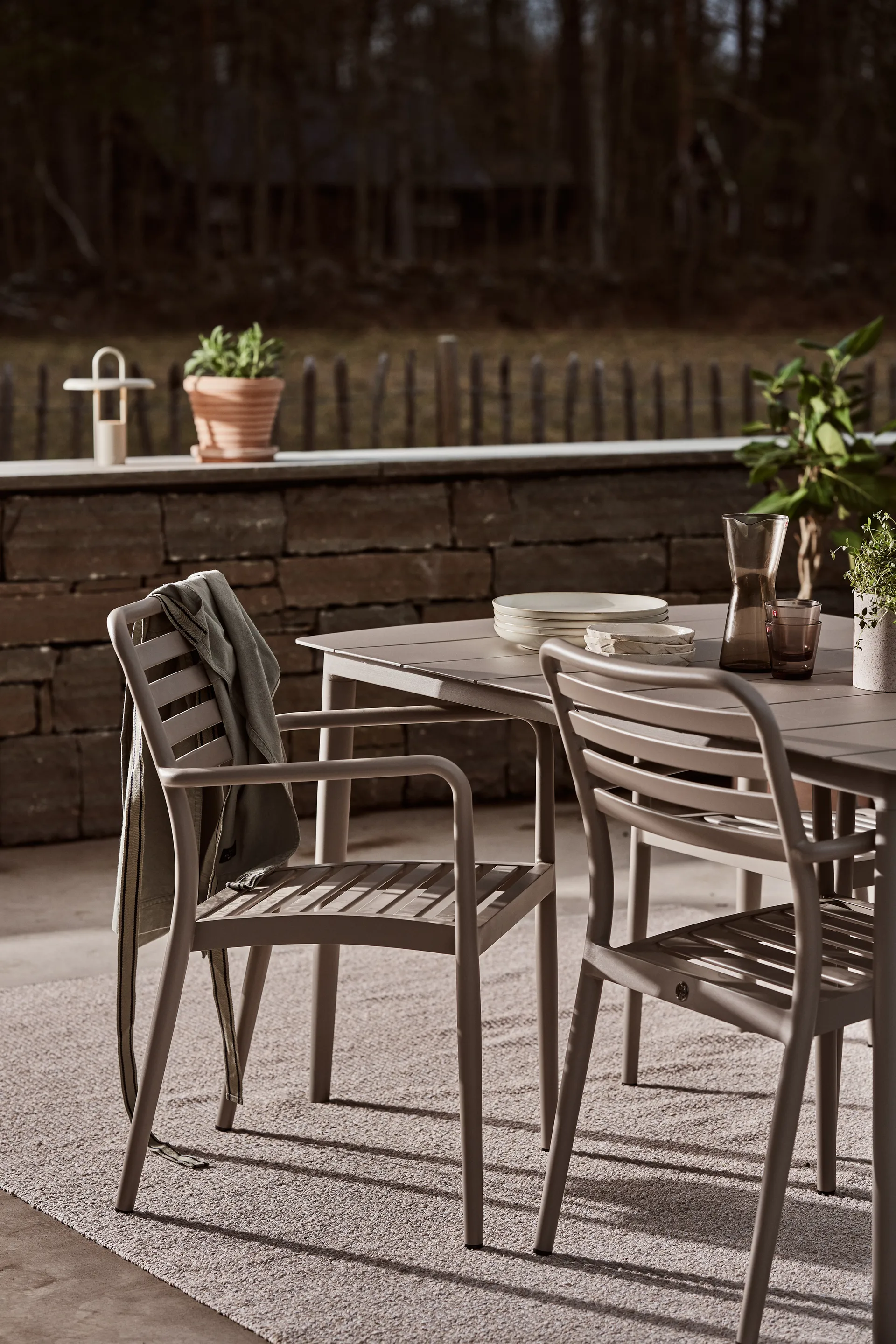 Messina stol, Taupe 1898