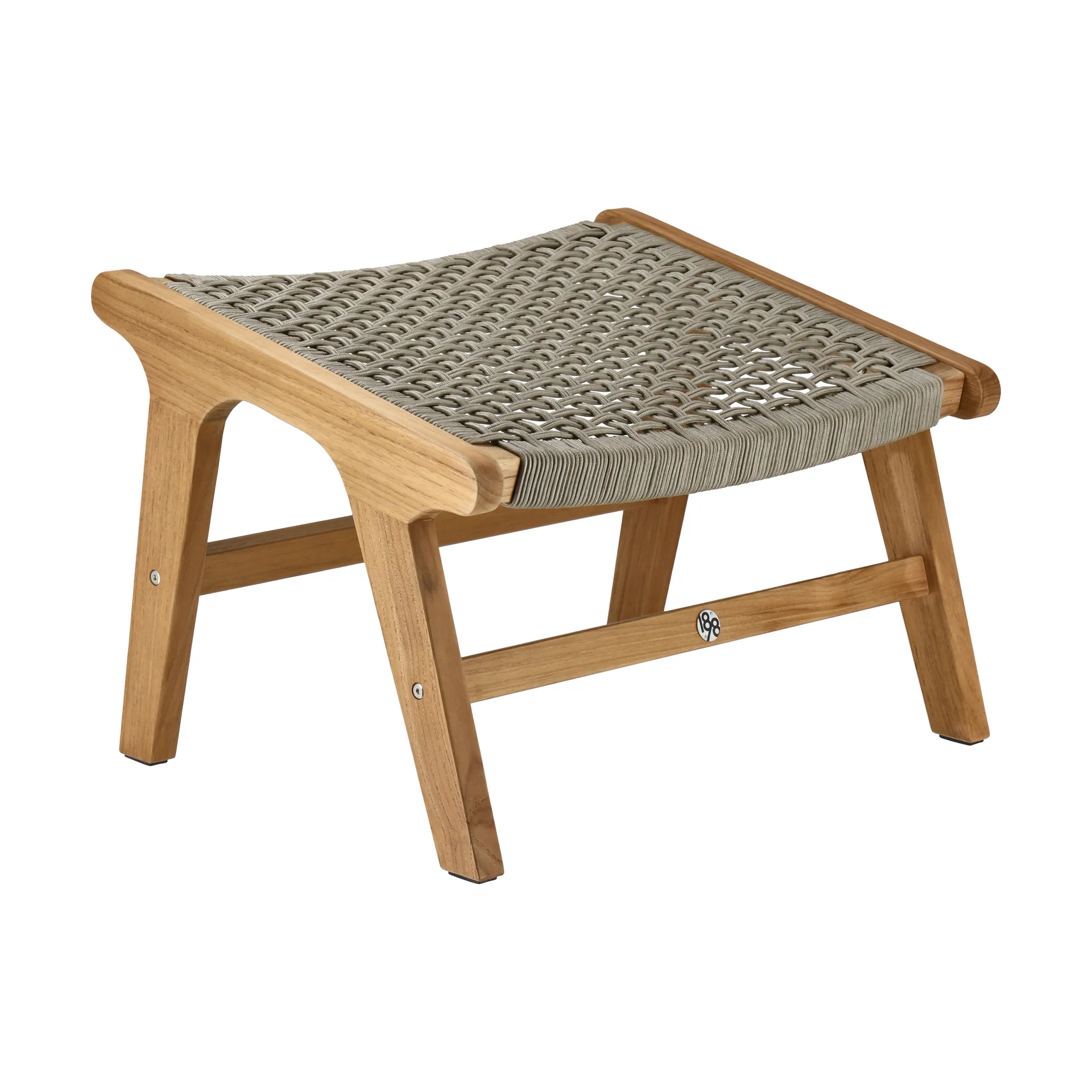 Sandvik fotpall, Teak 1898