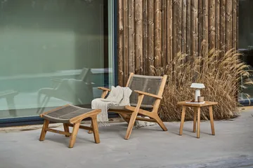 Sandvik fotpall - Teak - 1898