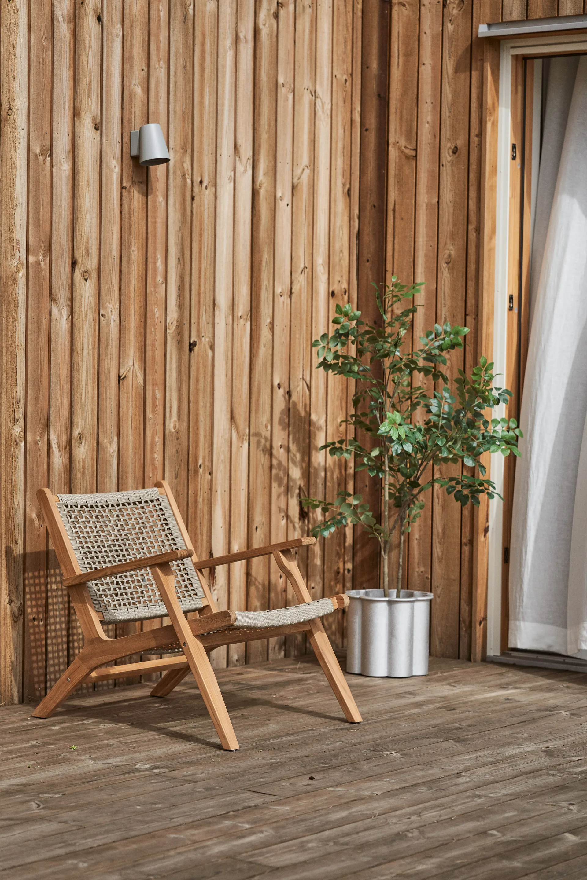 Sandvik loungefåtölj, Teak 1898