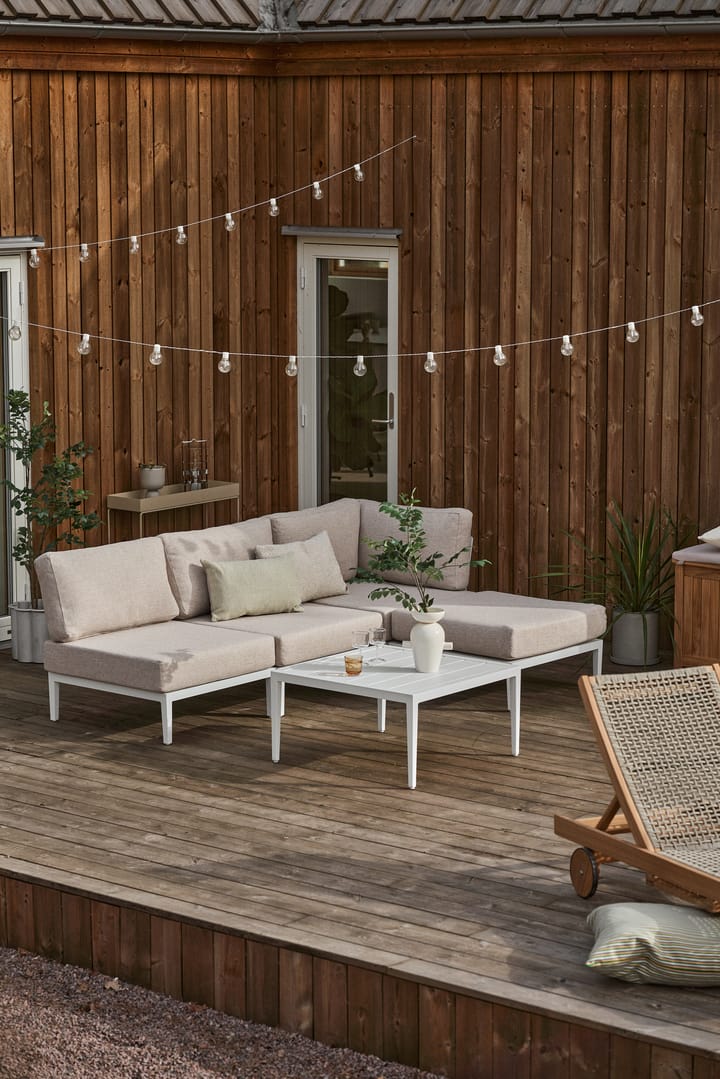 Santander modulsoffa mittmodul, Vit-beige 1898