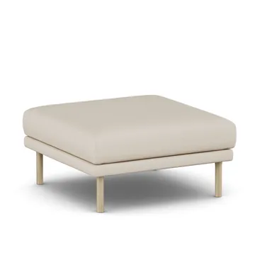 Sjövik fotpall - Same Beige 6670-vitoljad ek - 1898