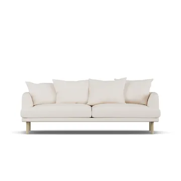 Sjövik soffa - Caleido Beige 9600-vitoljad ek, 3-sits - 1898