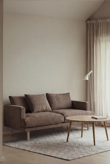 Sjövik soffa - Jump Brown 1955-vitoljad ek, 2,5-sits - 1898